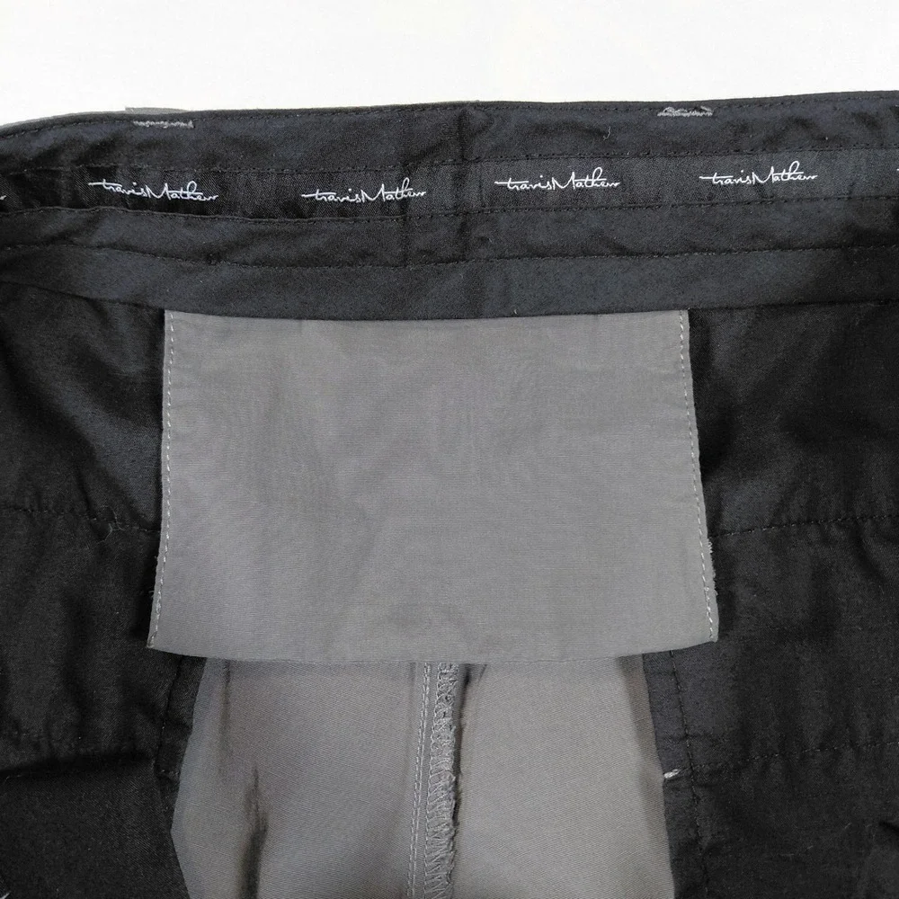Travis Mathew Mens Grey Performance Golf Shorts 32W